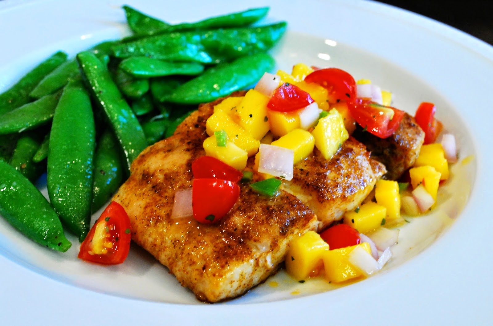 Cajun Blackened MahiMahi with Mango Salsa Bevy Richmond