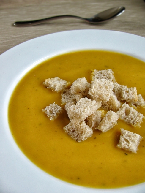 sweet potato and coconut soup