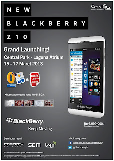 New BlackBerry Z10 Grand Launching