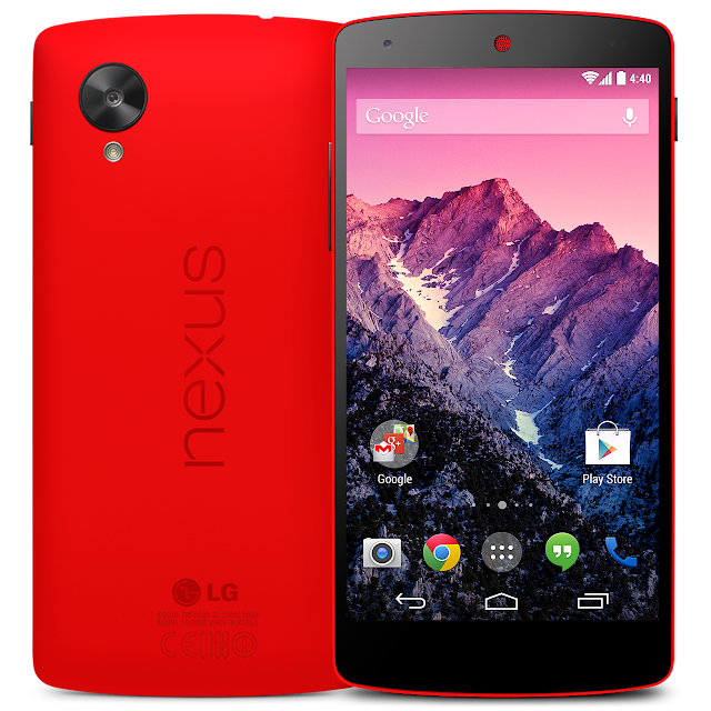Bright Red Nexus 5