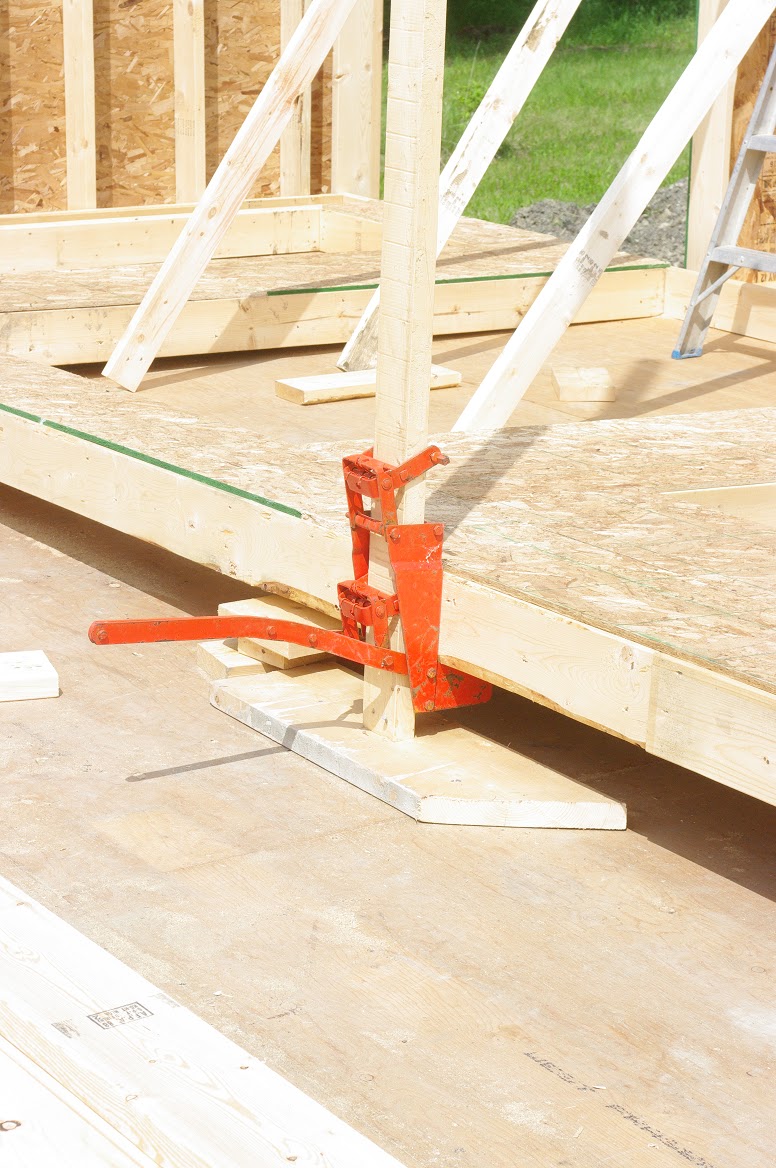 Wall Jacks For Framing thousand square feet: day 20 - the sun came out and the walls went Wall Jacks For Framing thousand square feet: day 20 - the sun came out and the walls went