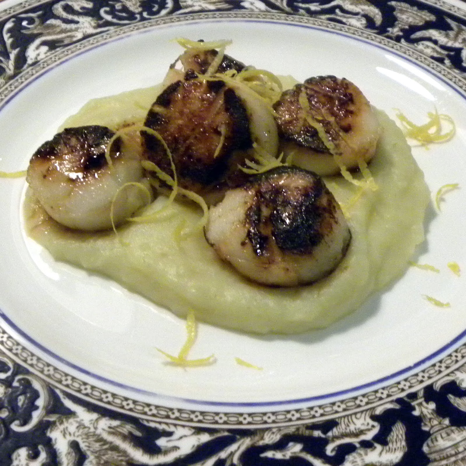 Cook's Cache Grilled Scallops with ParsnipFennel Puree
