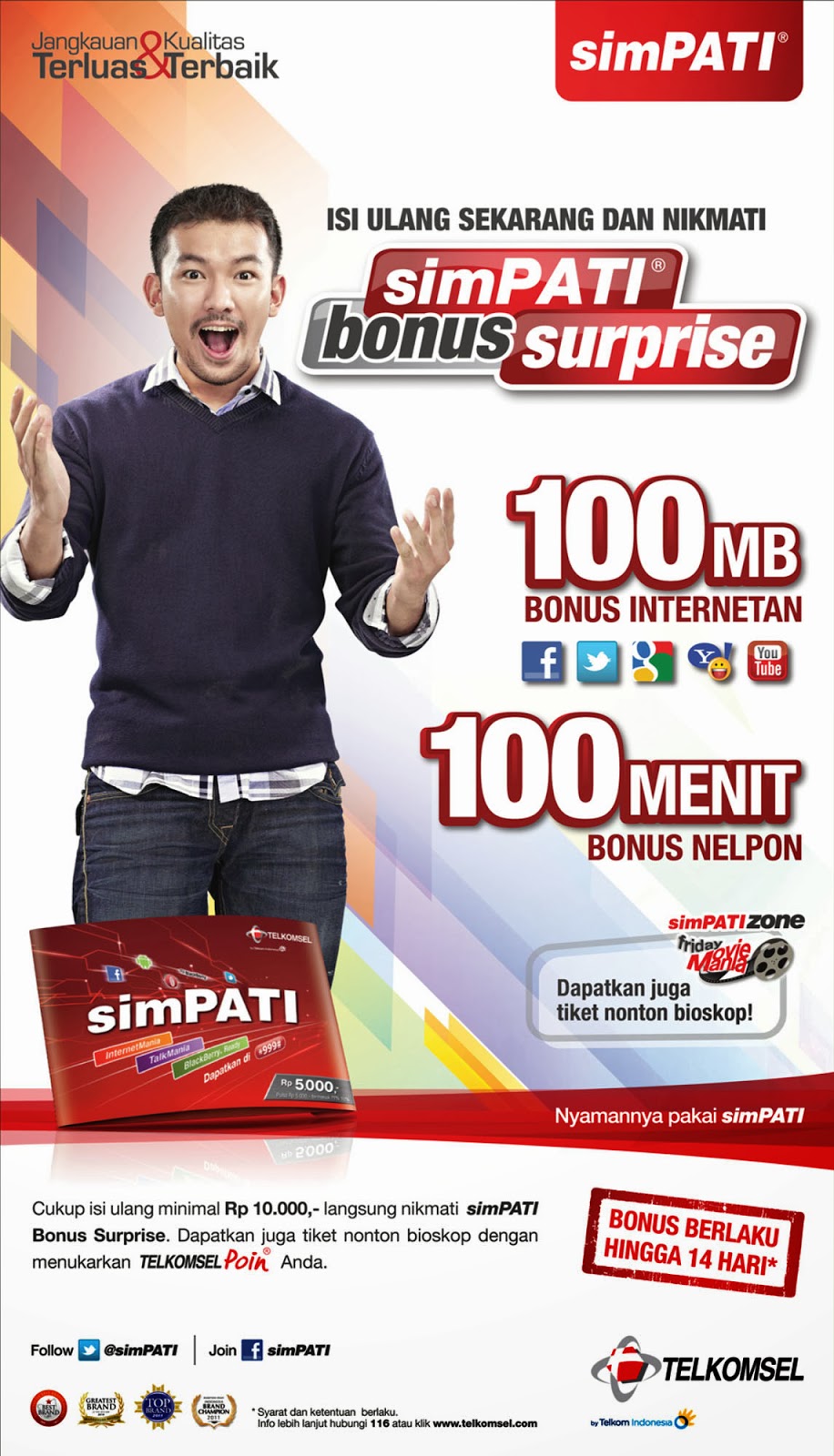 Iklan Perang Tarif Operator Seluler BiteBrands