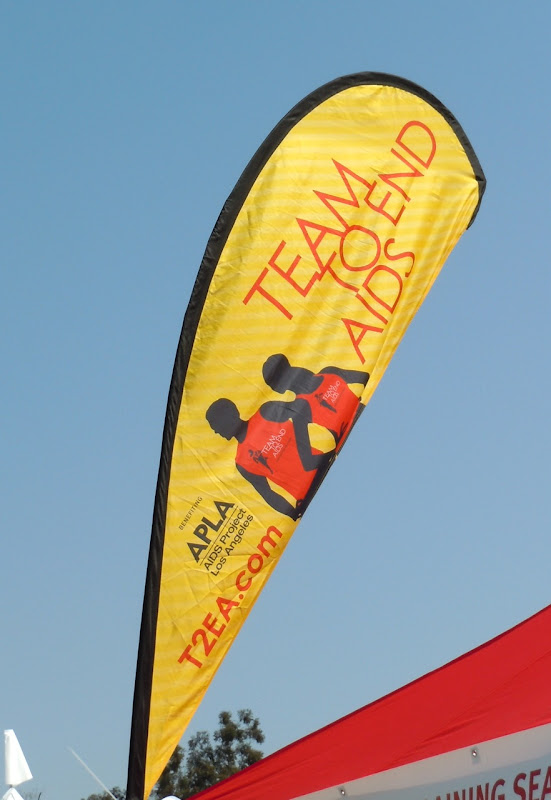 Team To End AIDS banner