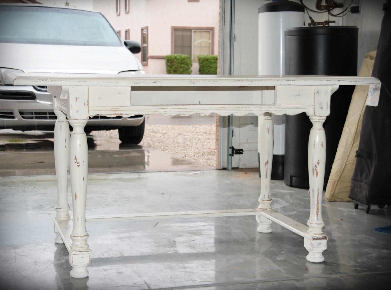 Teresa's Tag Sale: Shabby Chic Writing Desk - $100