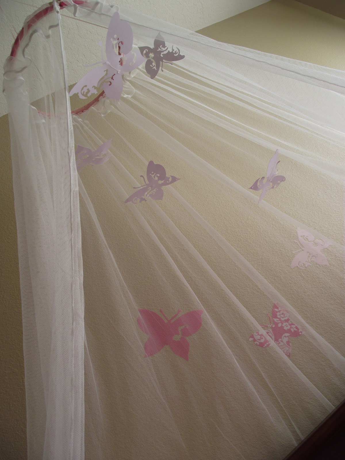 Wild Whitney's Pottery Barn Inspired Butterfly Canopy