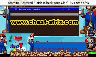 Cheat Restore Stamina Clan 2013 Ns / PNS