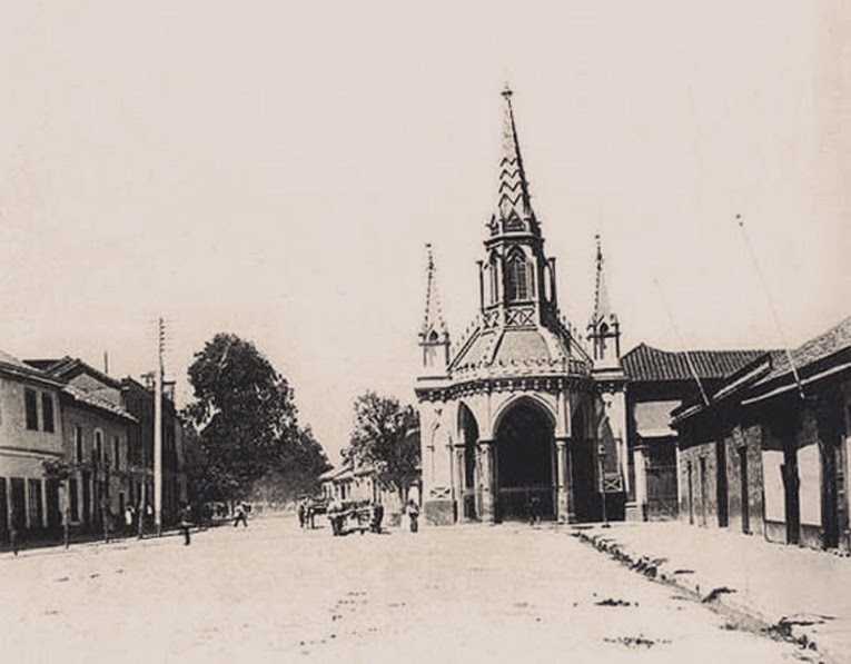 1885, Iglesia del Carmen Alto, Alameda con Carmen