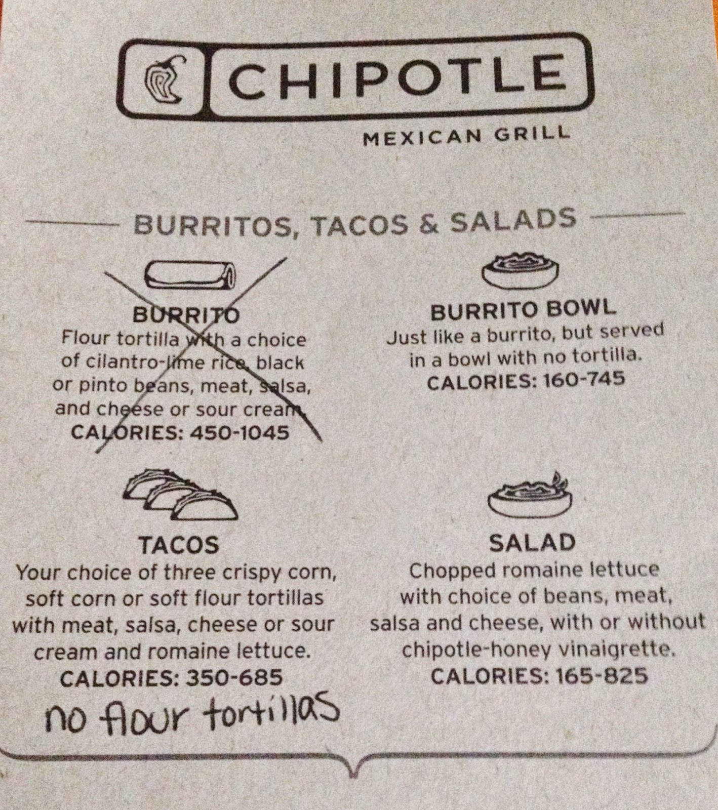 The Gluten Dairy Free Review Blog Chipotle Mexican Grill Review