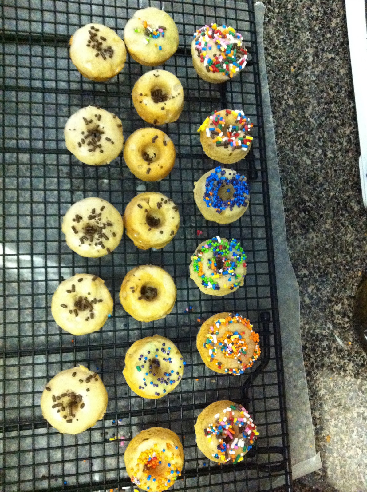 Average Allergy Mom Egg, soy, nut free mini donuts