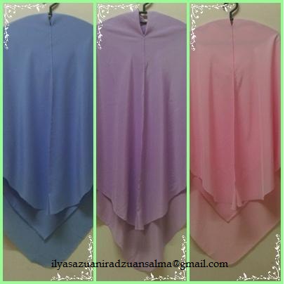 Tudung Labuh Selebar Senyuman Mu.