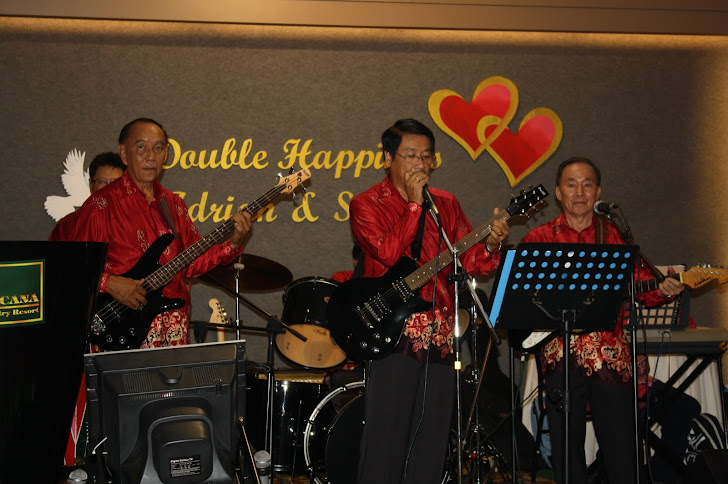 Playing for Adrian Tan's wedding function at Tropicana Kuala Lumpur