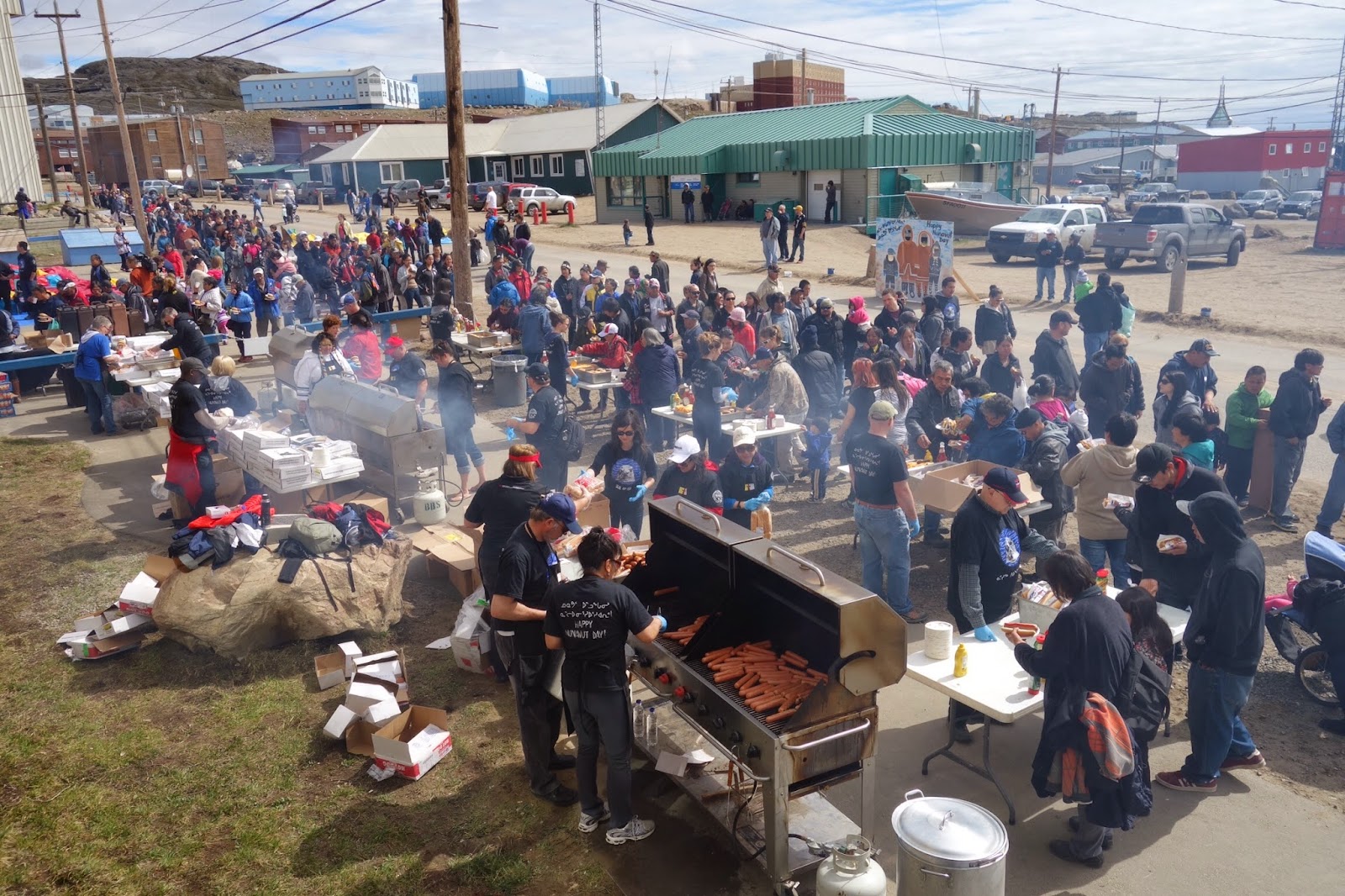 Cheryl's Travels Nunavut Day in Iqaluit