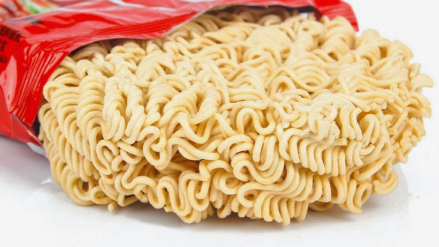 Instant noodles many hazardous substances
