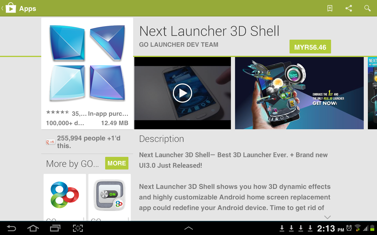 Technology Next Launcher 3D Theme - YouTube