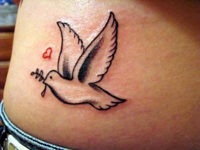 Dove Tattoos For Girls
