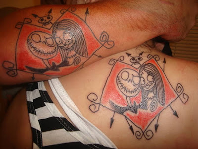Beautiful Matching Tattoos