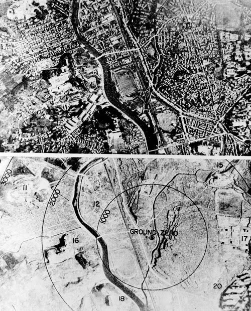 Bombas nucleares de Hiroshima e Nagasaki Bombas nucleares de Hiroshima e Nagasaki