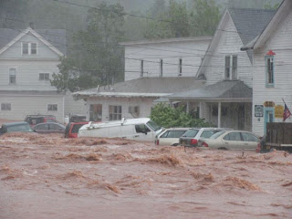 After hurricane Irene hit