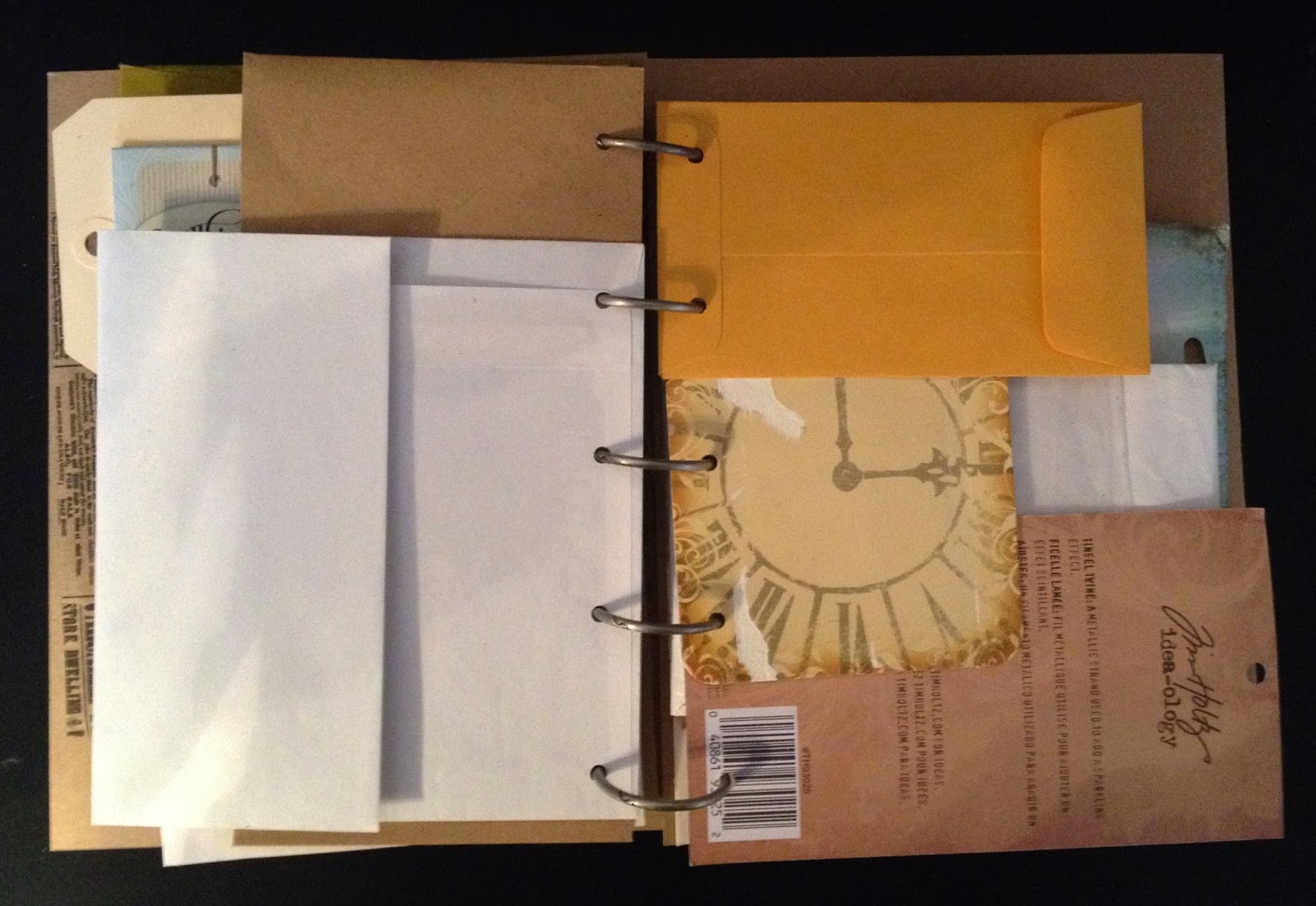 annes papercreations How to make covers for mini albums and journals