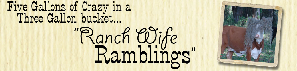Ramblings from the Ranch Wife