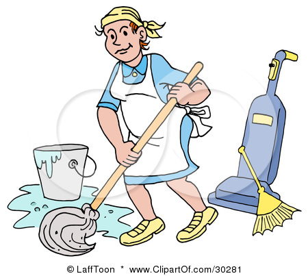 House Cleaning: Cartoon Free House Cleaning Logos