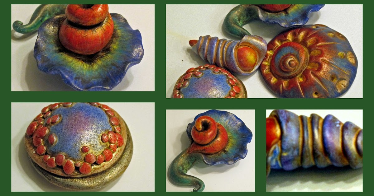 Sweet Willow Designs Travel Projects Colored Pencil/Polymer Clay