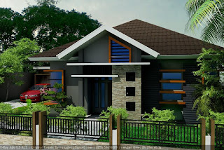 Model rumah minimalis atap limas