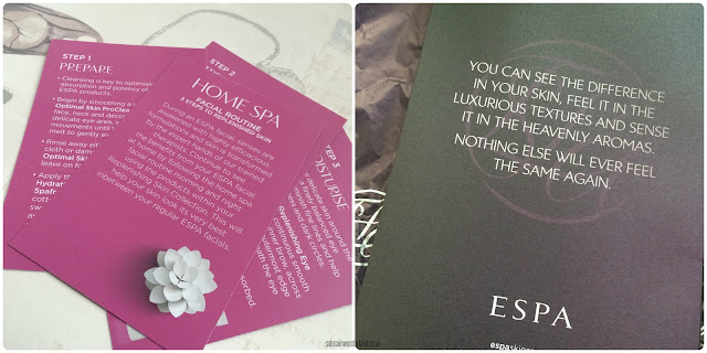 ESPA beauty in the bag