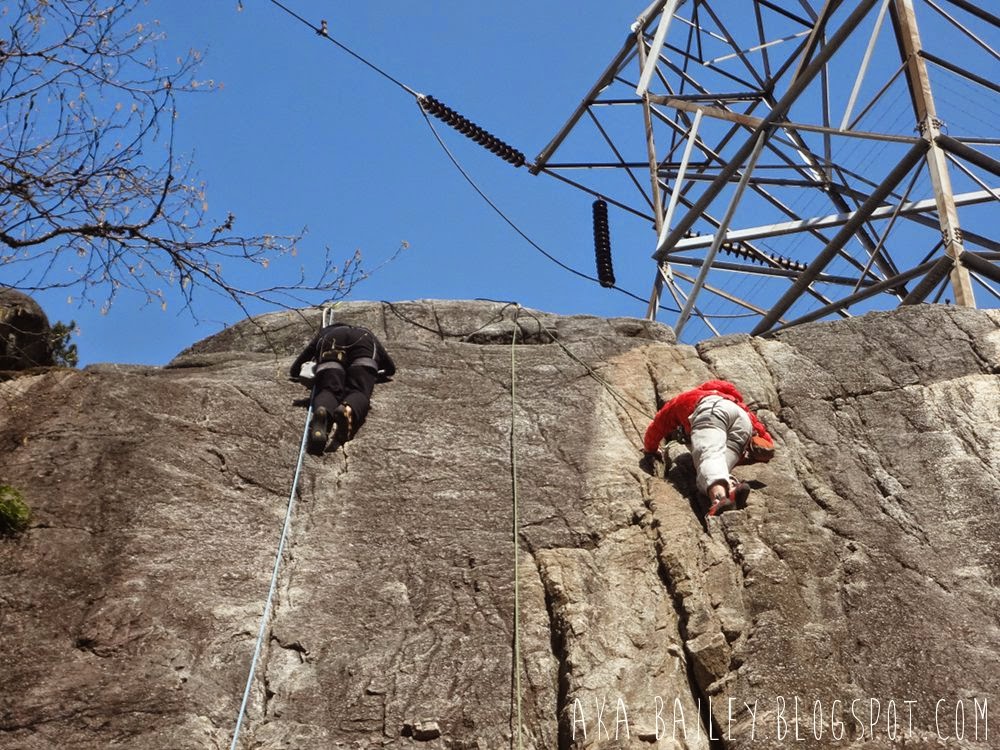 aka Bailey Rock Climbing at Murrin Provincial Park + Workouts of the Week