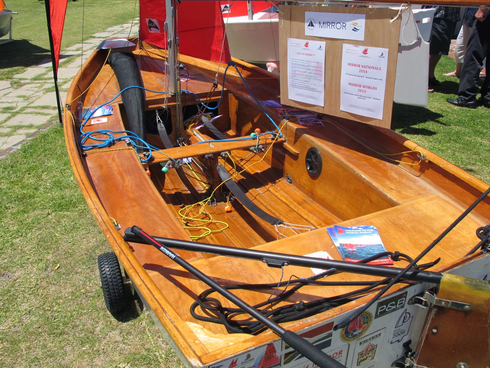 CKD Boats Roy Mc Bride Mirror Dinghy kit supplier in Southern Africa