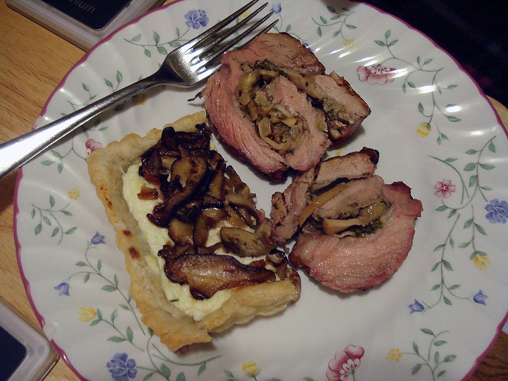 South Eats North Pork Loin Pinwheel Roast with Apples and Walnuts