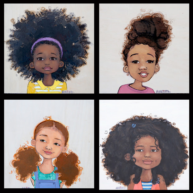 naturally beautiful hair art