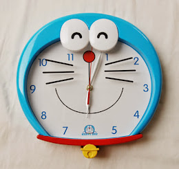 Jam Dinding Doraemon