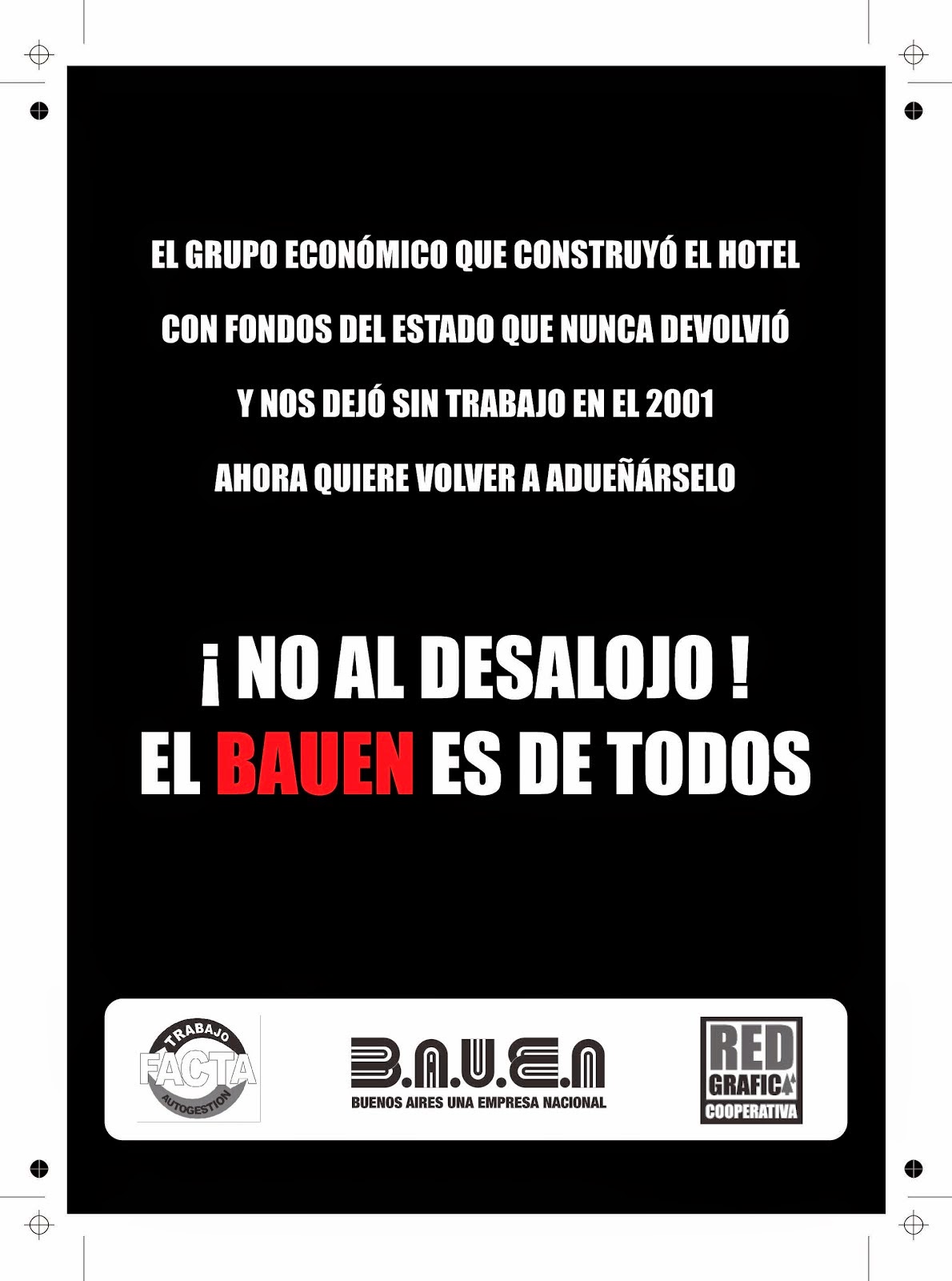 El bahuen para sus trabajadores