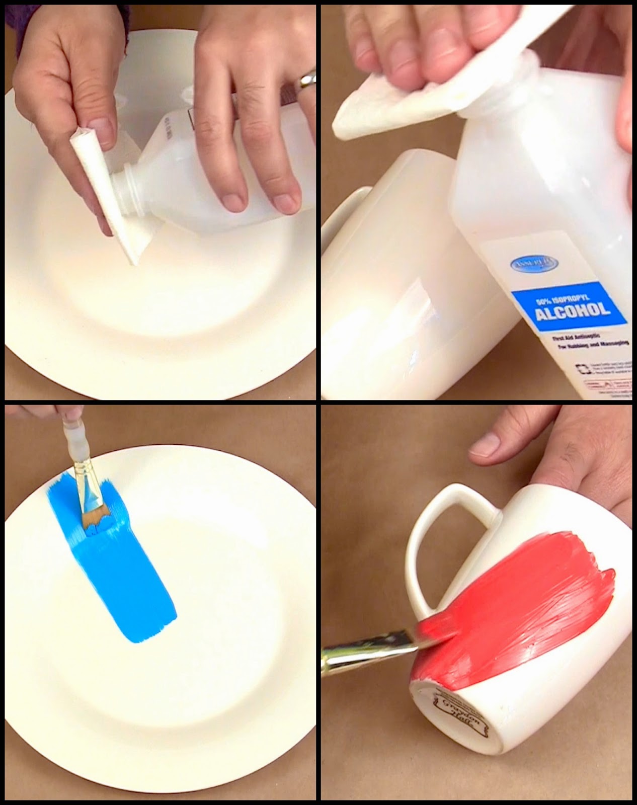 Mark Montano Abstract Painted Dishes (Dishwasher Safe)