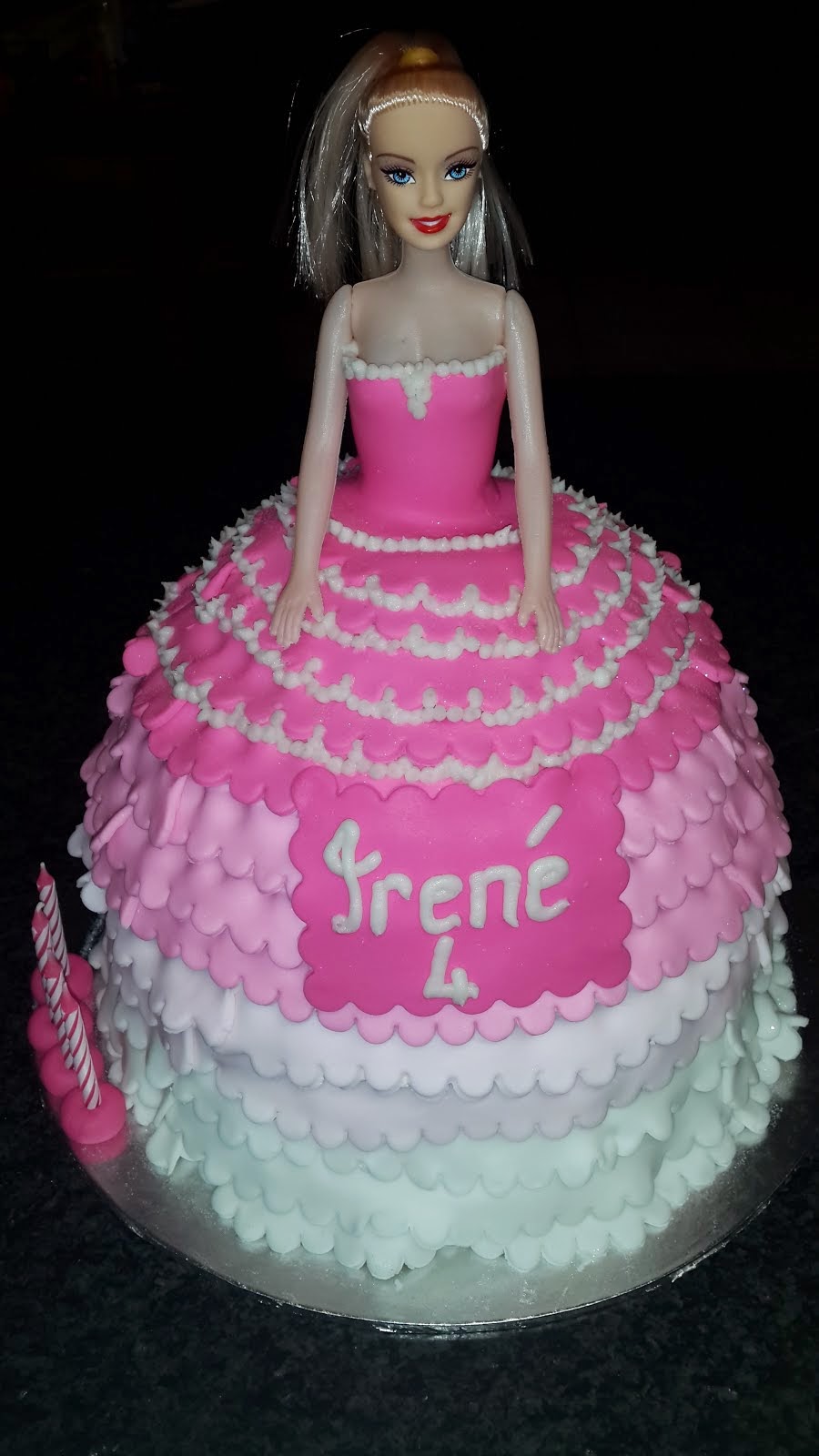 Barbie cake for Irenè