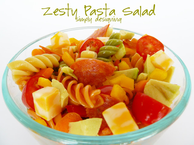 zesty pasta salad 1 Zesty Avocado Pasta Salad + Giveaway! #GetZesty #giveaway #sponsored 19