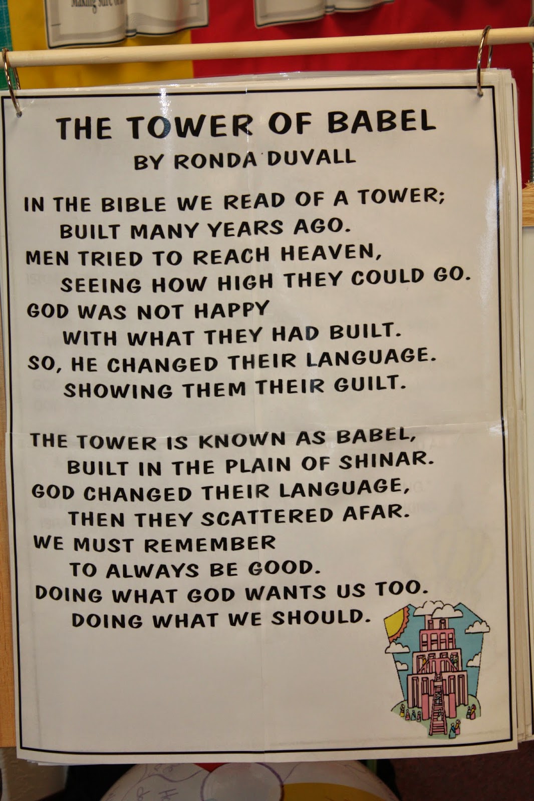 Hands On Bible Teacher Tower of Babel