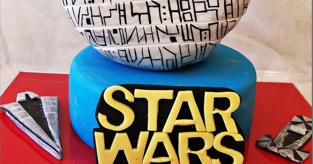 TATLI HAYAT PASTA TASARIM THE DEATH STARSTAR WARS PASTA