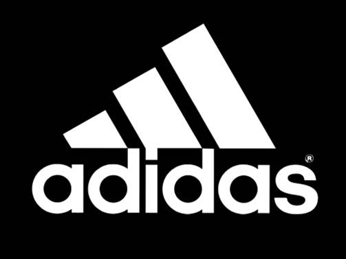 adidas black logo