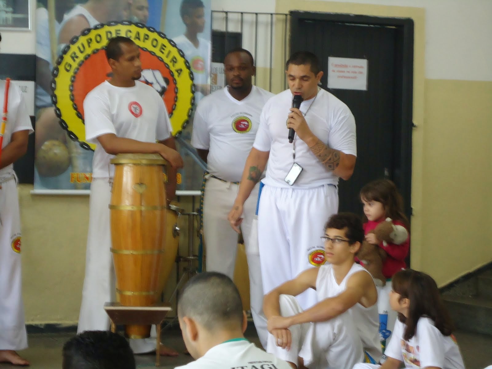 1º Batizado de Capoeira escola Abolição