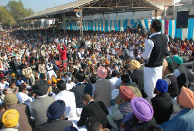 Manpreet Badal Rally