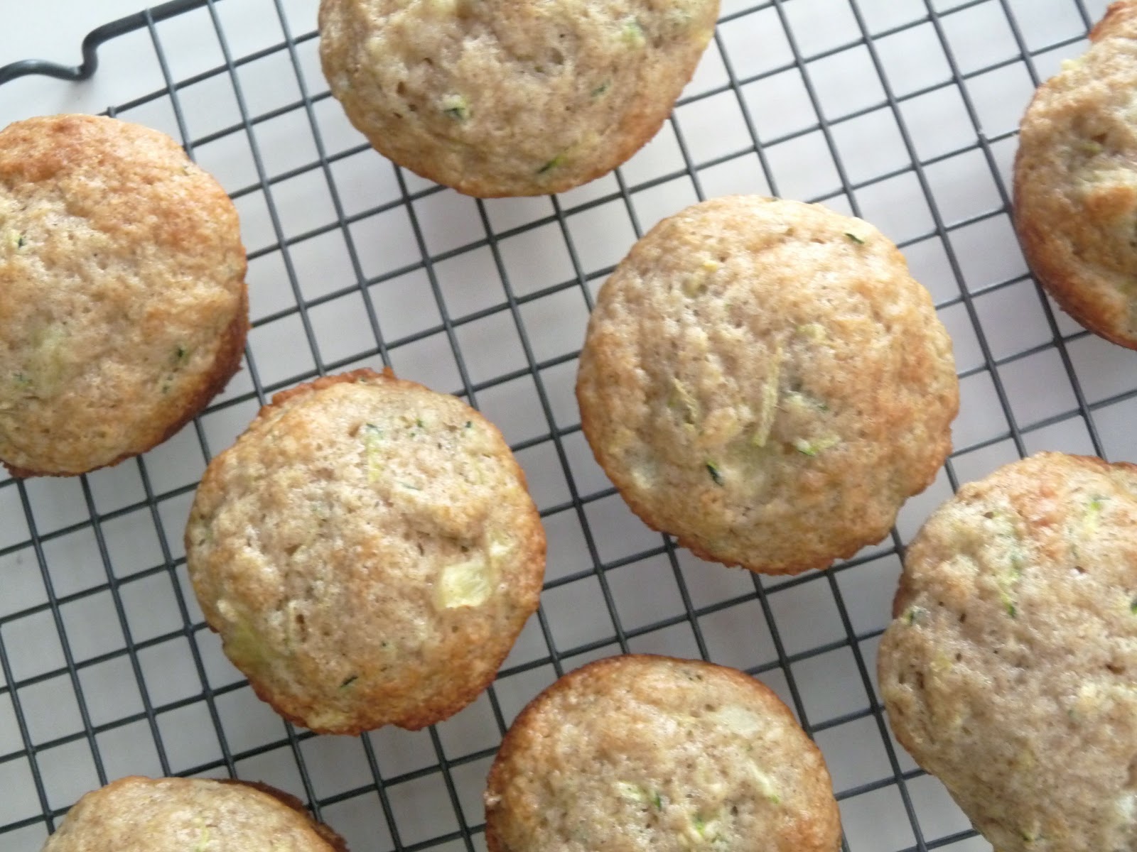 Healthy Pineapple Zucchini Muffins