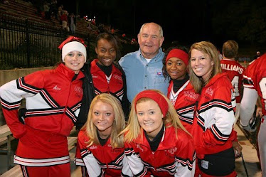 The girls with Gov. Perdue