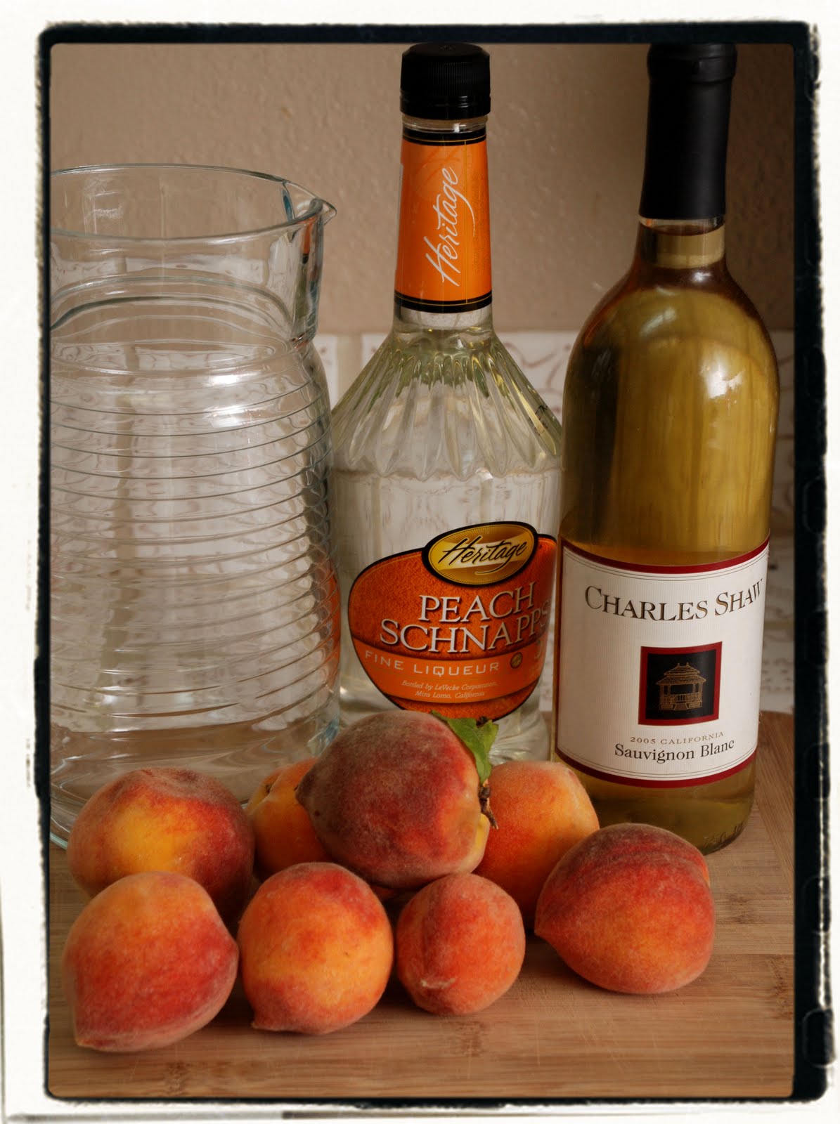 Lori Jean Cooks! RECIPE Peach Sangria