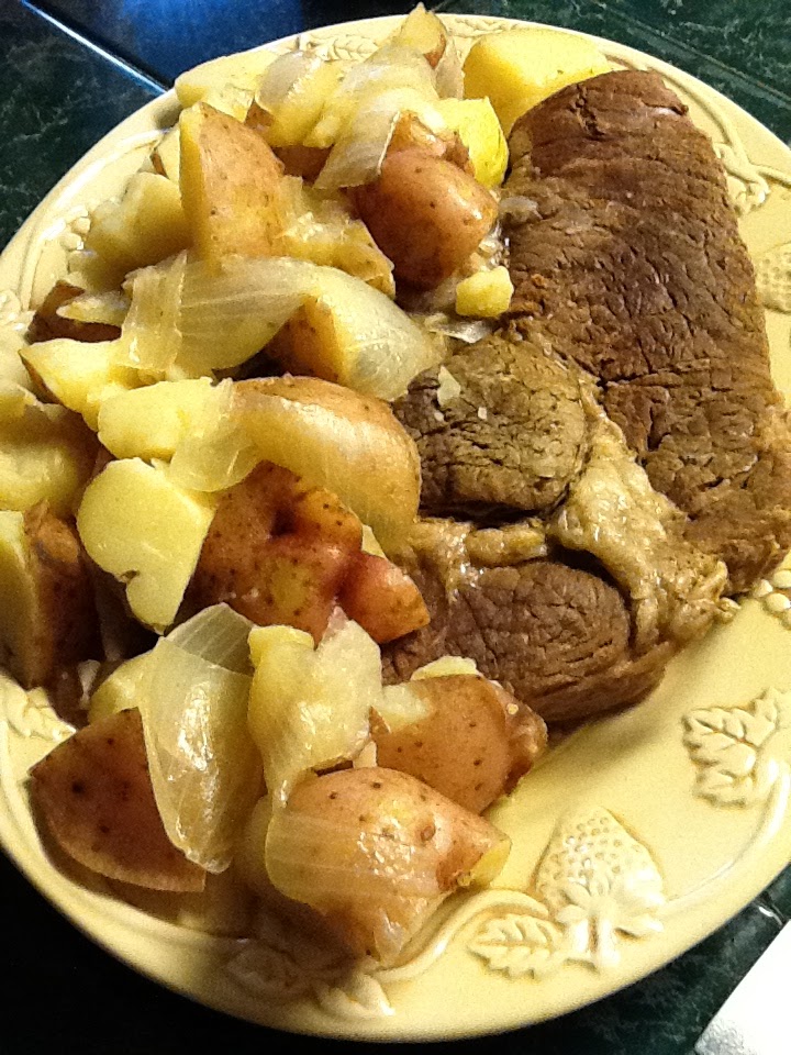 The Ranch Kitchen Perfect Pot Roast on the Stove