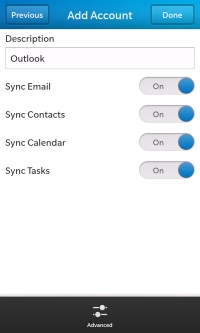 Z10 Activate Sync