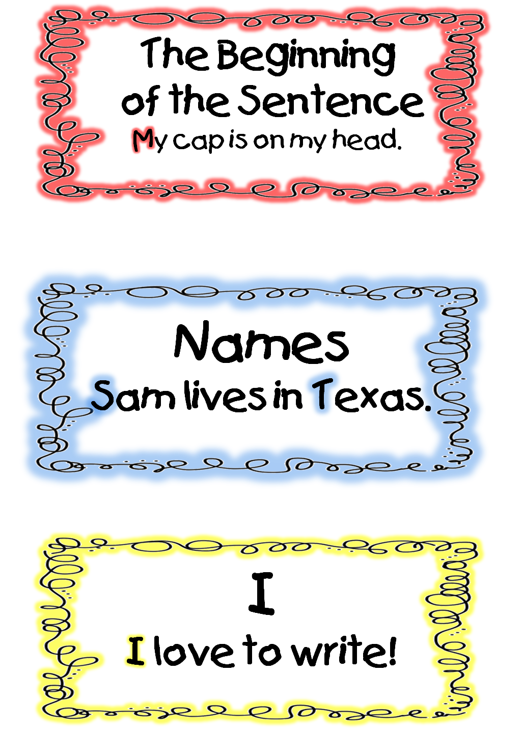 First Grade Wow Put a Cap On it!!