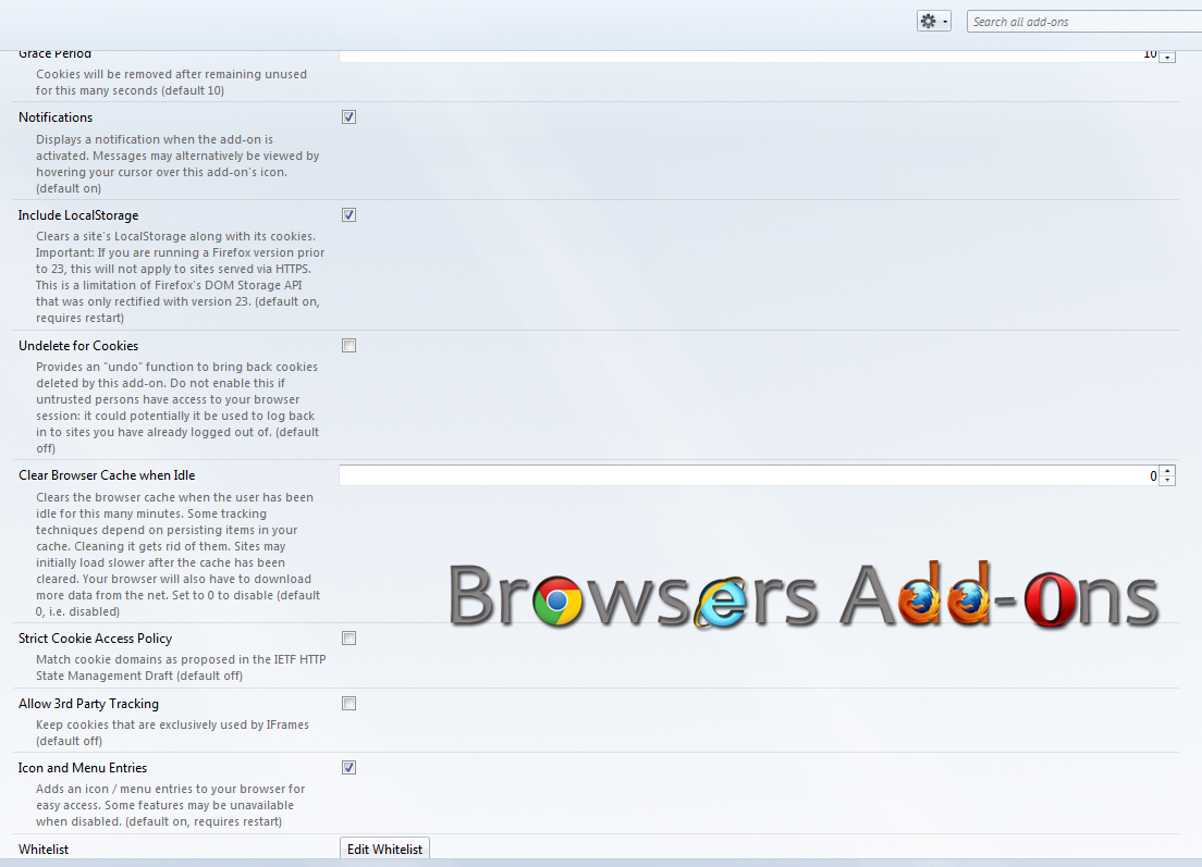 Browsers Addon